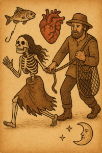 Costurando a Mulher Esqueleto 