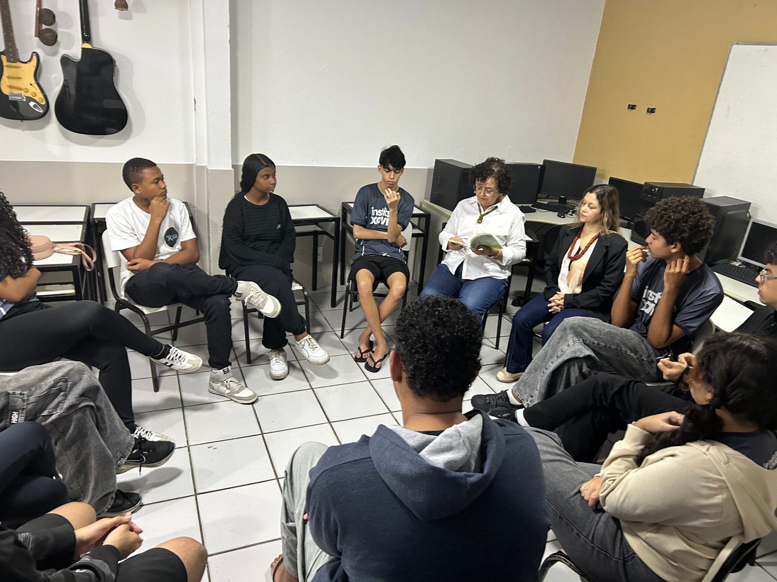 Vivência realizada no Instituto Xavier